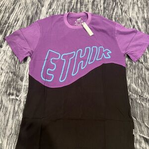 Ethik Vibrant Purple Tee Shirts Size M